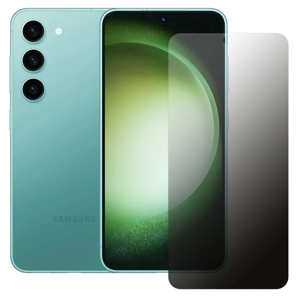 Samsung Galaxy S23 Plus Hayalet Privacy FlexiGlass MAT Nano Ekran Koruyucu ürün görseli 1