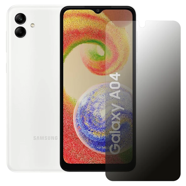 Samsung Galaxy A04 Hayalet Privacy FlexiGlass MAT Nano Ekran Koruyucu ürün görseli 1