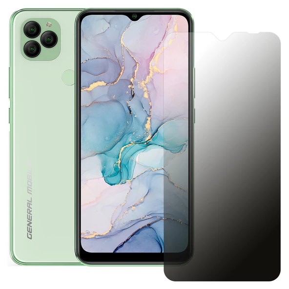 General Mobile GM 22 Hayalet Privacy FlexiGlass MAT Nano Ekran Koruyucu ürün görseli 1