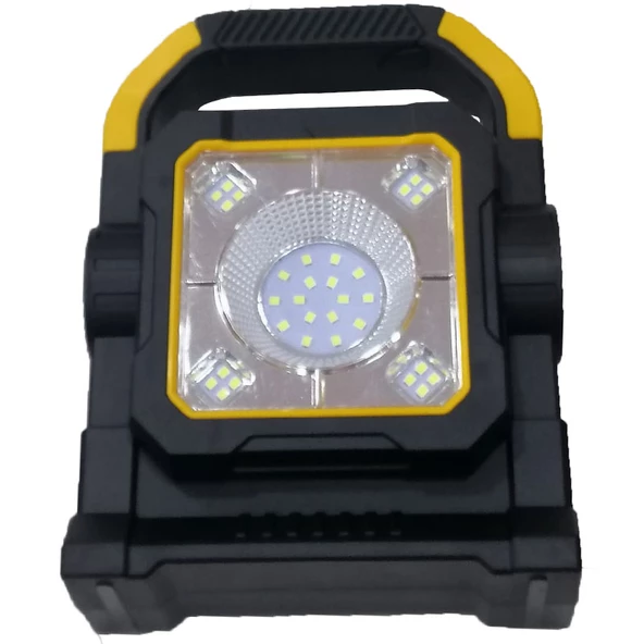 Powermaster Üç Çalışma Modlu Şarjlı 32 SMD Ledli Taşınabilir Solar Güneş Enerji Panelli Kamp Lambası Aydınlatma ürün görseli 1