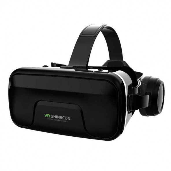 Vr Shinecon Sanal Gerçeklik Gözlüğü Kulaklıklı 3d Vr Filmler Video Oyunları Tüm Telefonlara Uyumlu G04EA 4.7-7.2 INCH ürün görseli 1