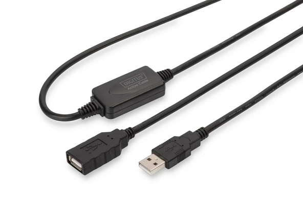 Digitus USB 2.0 Uzatma Kablosu (10m) ürün görseli 1
