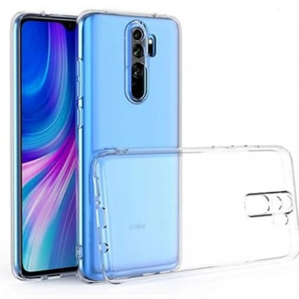 Xiaomi Redmi Note 8 Pro Şeffaf Kamera Korumalı Kılıf ürün görseli 1
