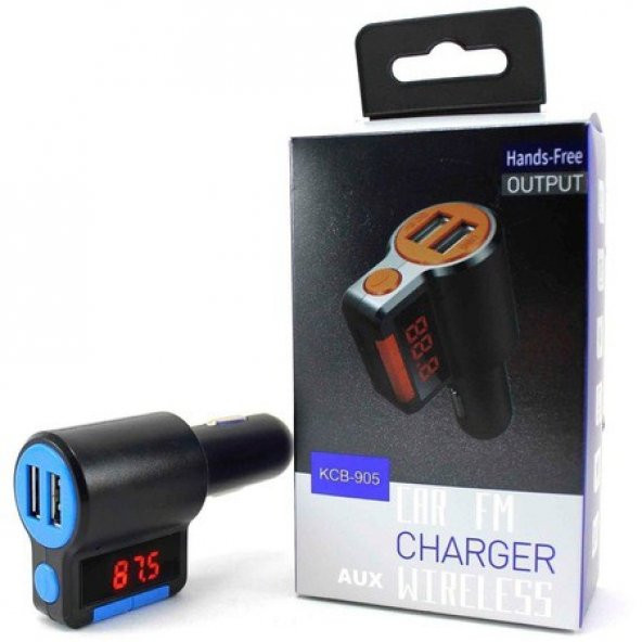 Masterquality Fm Bluetooth Mp3 Transmitter Çift Usb Araç Şarjlı ürün görseli 1