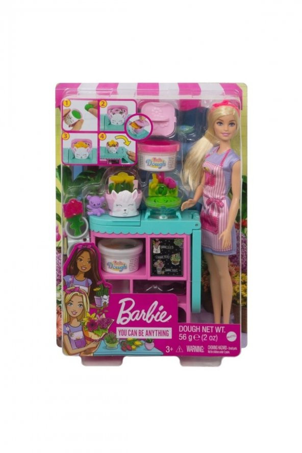 Barbie Gtn58 Çiçekçi Bebek Ve Oyun Seti ürün görseli 1