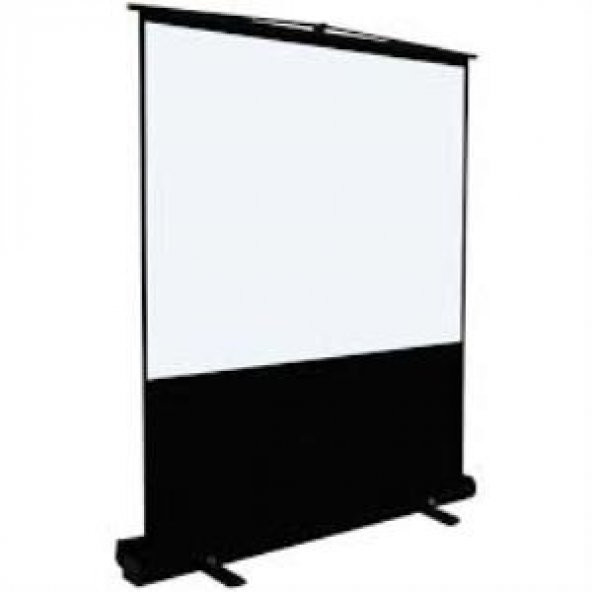 CODEGEN (PTX-140) 145x82 Taşınabilir Portatif Pull Up Floor Screen Projeksiyon Perdesi ürün görseli 1