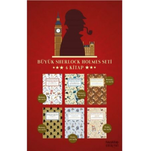 Büyük Sherlock Holmes Seti (6 Kitap Takım) - Sir Arthur Conan Doyle ürün görseli 1