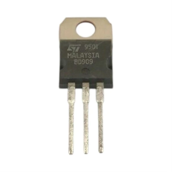 BD 909 TO-220 TRANSISTOR ürün görseli 1