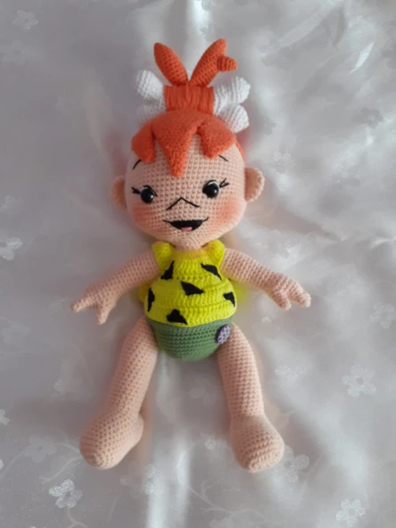 Çakıl Bebek Amigurumi Organik Oyuncak ürün görseli 1