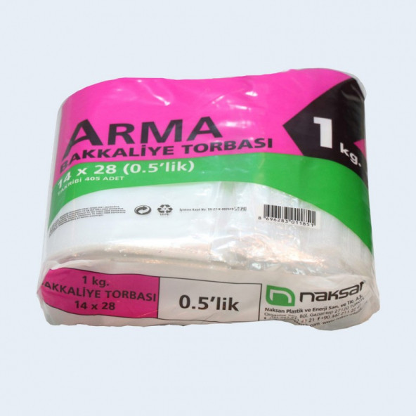 Bakkaliye torbası 0,5 1kg, 2kg, 3kg, 4kg, lık ürün görseli 1