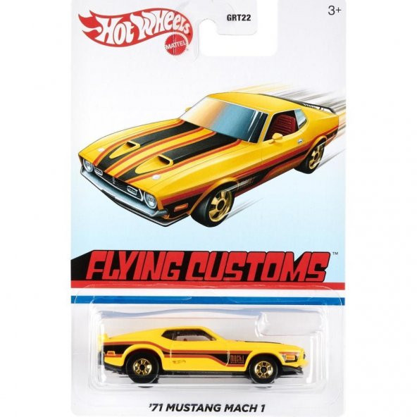 Hot Wheels Flying Customs GRT30 71 Mustang Mach 1 ürün görseli 1