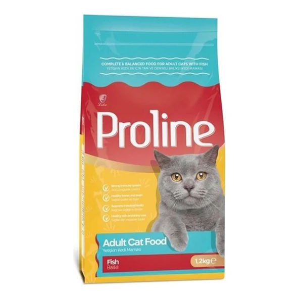 Pro Line Balıklı Pirinçli Yetişkin Kedi Maması 1.2 Kg ürün görseli 1