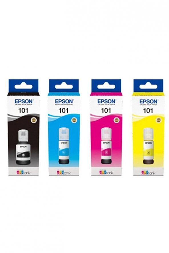 Epson Ecotank l6170 Uyumlu 4 Renk 101 Mürekkep ürün görseli 1
