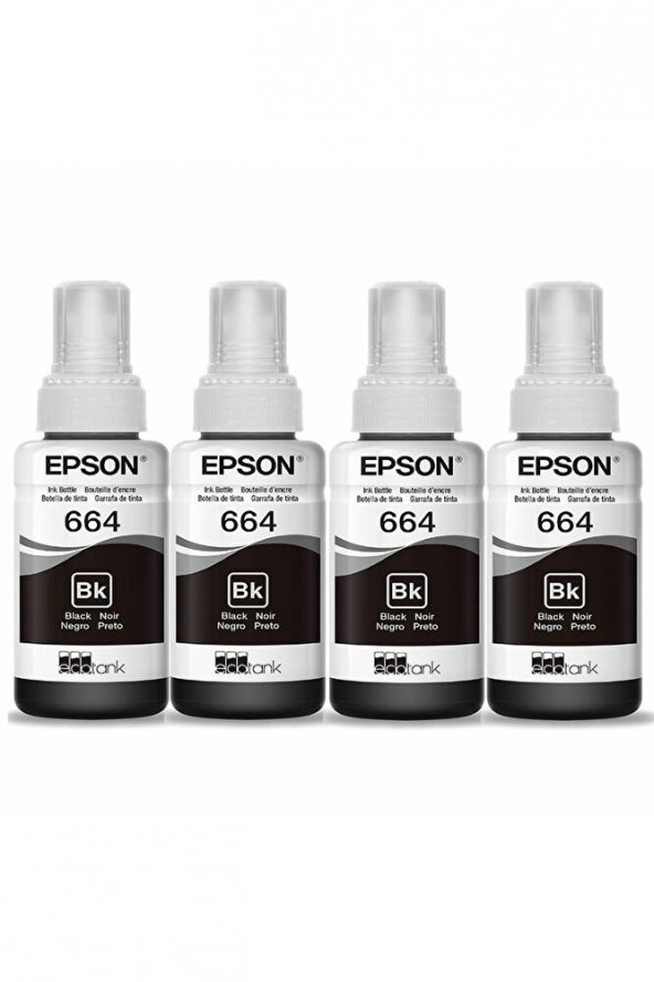 Epson L605 Siyah Mürekkep (t6641) ürün görseli 1