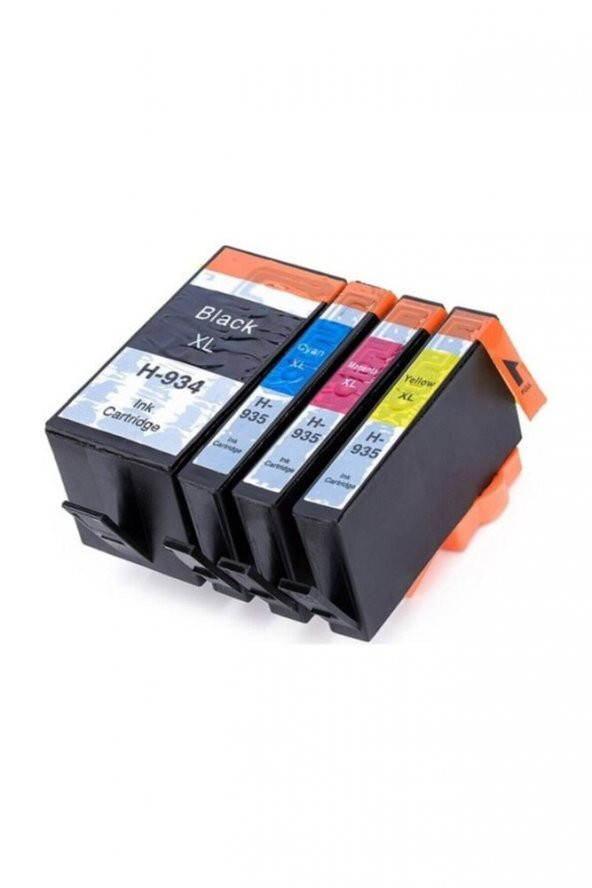 Hp Officejet 6820 4 Renk (934xl-935xl) Muadil Kartuş, ürün görseli 1