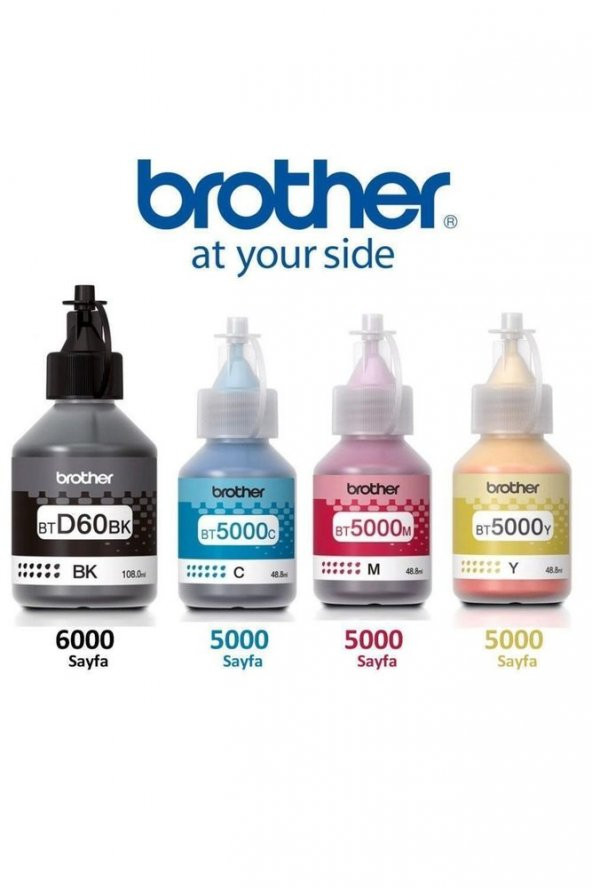 Brother Dcp-t510 Mürekkep Seti 4 Renk ürün görseli 1
