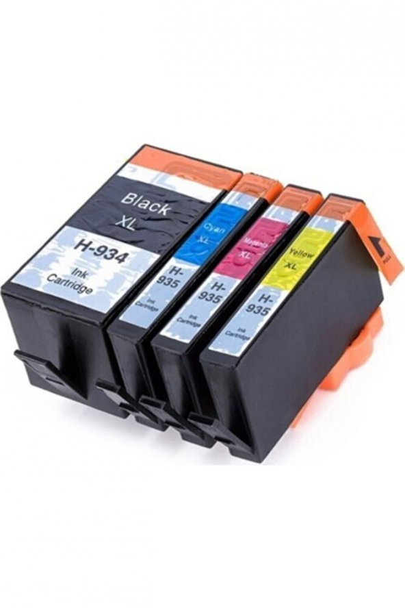 Hp Officejet Pro 6239 4 Renk (934XL-935XL) Muadil Kartuş, ürün görseli 1