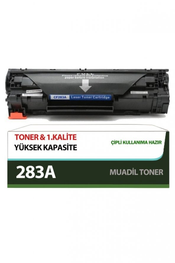 Hp 83a Cf283a 283a Muadil Toner - Resim 2