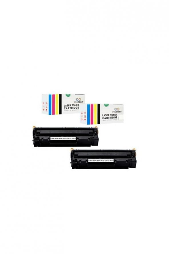 P1005 P1006 2 Adet Muadil Toner 35a Cb435a ürün görseli 1