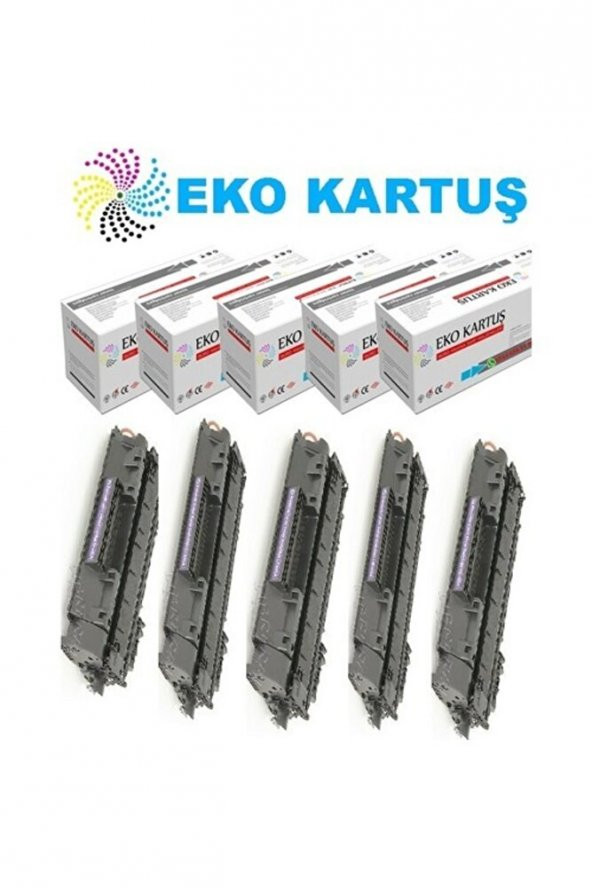 Hp Laserjet M2727nf Ekonomik Avantajlı 5’li Paket Muadil Toner ürün görseli 1