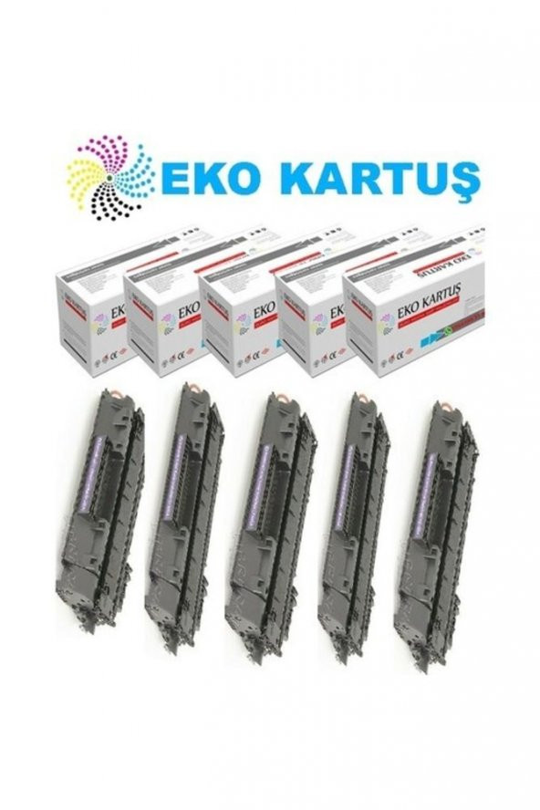 Hp Laserjet P2015x Uyumlu Ekonomik Avantajlı 5li Paket Muadil Toner ürün görseli 1