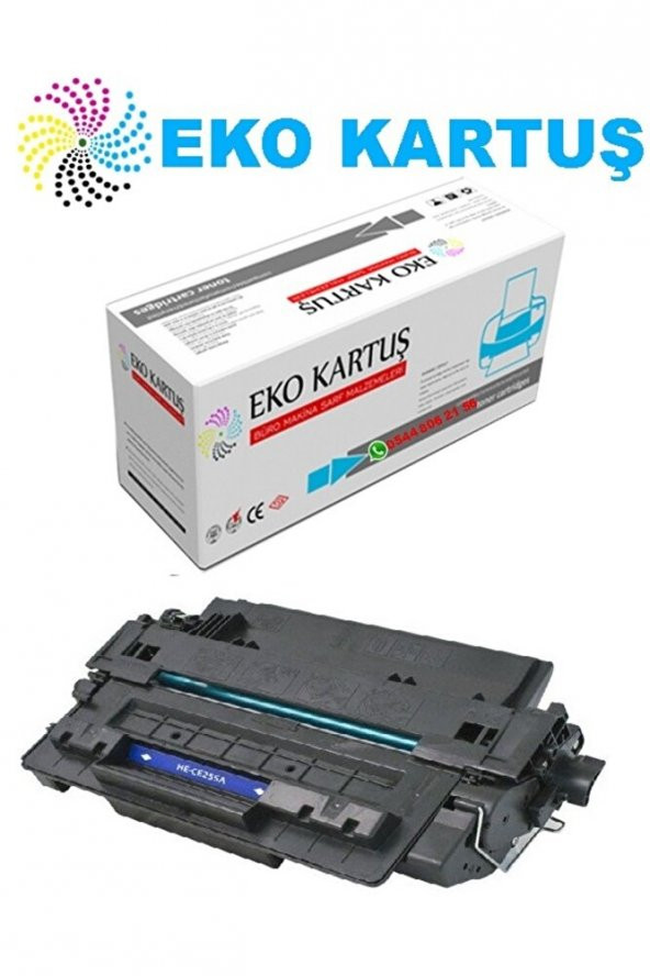 Hp (ce255a) Muadil Toner - Resim 2