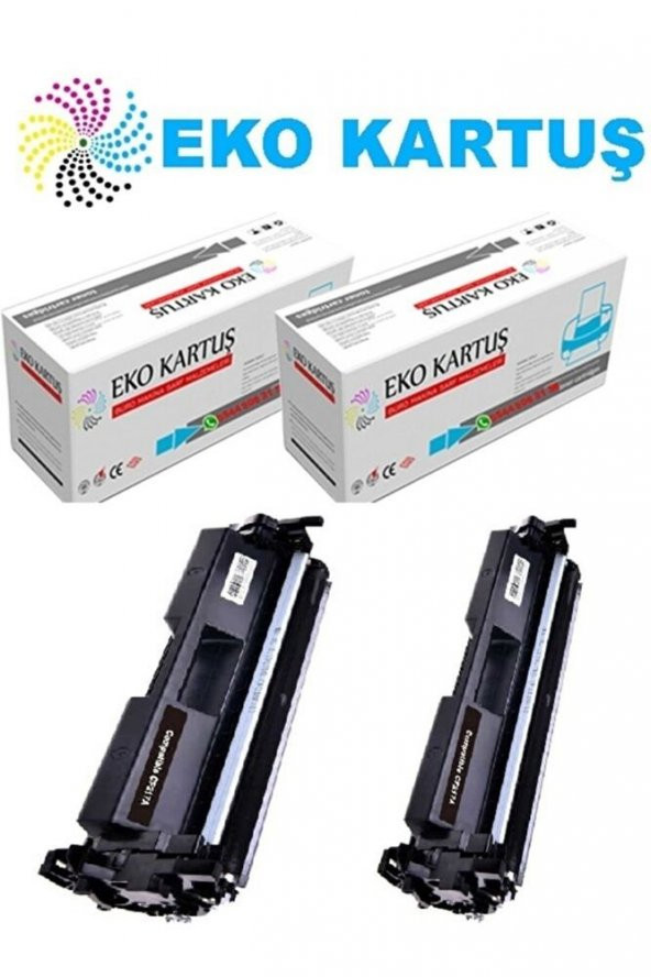 Hp Laserjet Pro M102a Hp Cf217a(17a) Ekonomik Avantajlı 2’li Paket Muadil Toner, ürün görseli 1