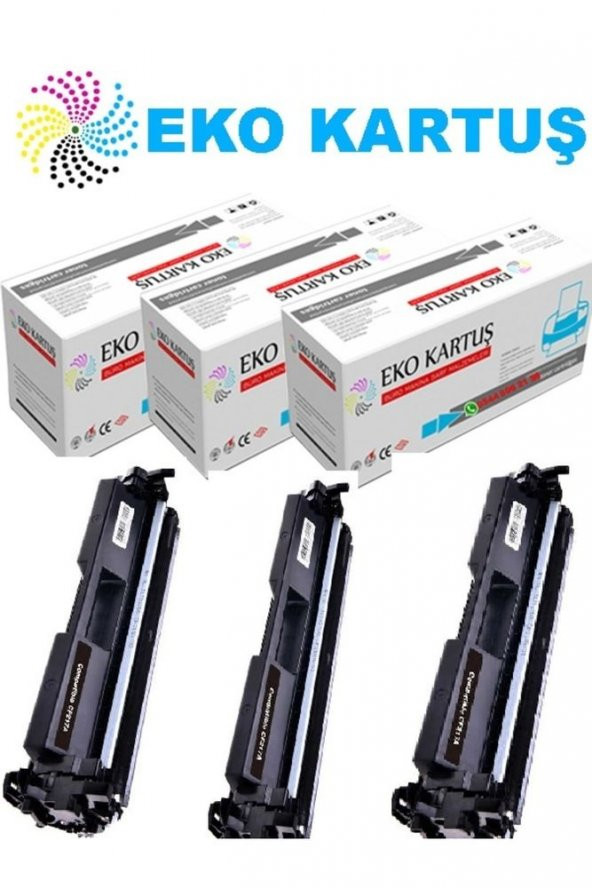 Hp Laserjet Pro Mfp M130 Hp Cf217a(17a) 3’lü Paket Toner ürün görseli 1