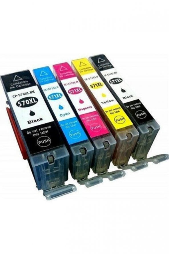 Canon Pixma Ts-8050 5 Renk Pgı-570 Clı-571 Muadil Kartuş, ürün görseli 1