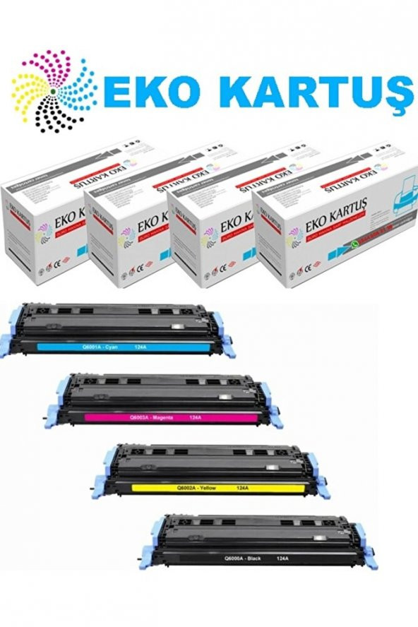 Hp Color Laserjet CM-1017 Q6000 4 RENK Uyumlu Toner ürün görseli 1
