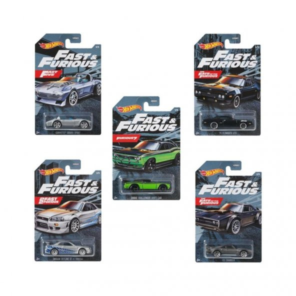 Hot Wheels Gyn28 Fast And Furious Set ürün görseli 1