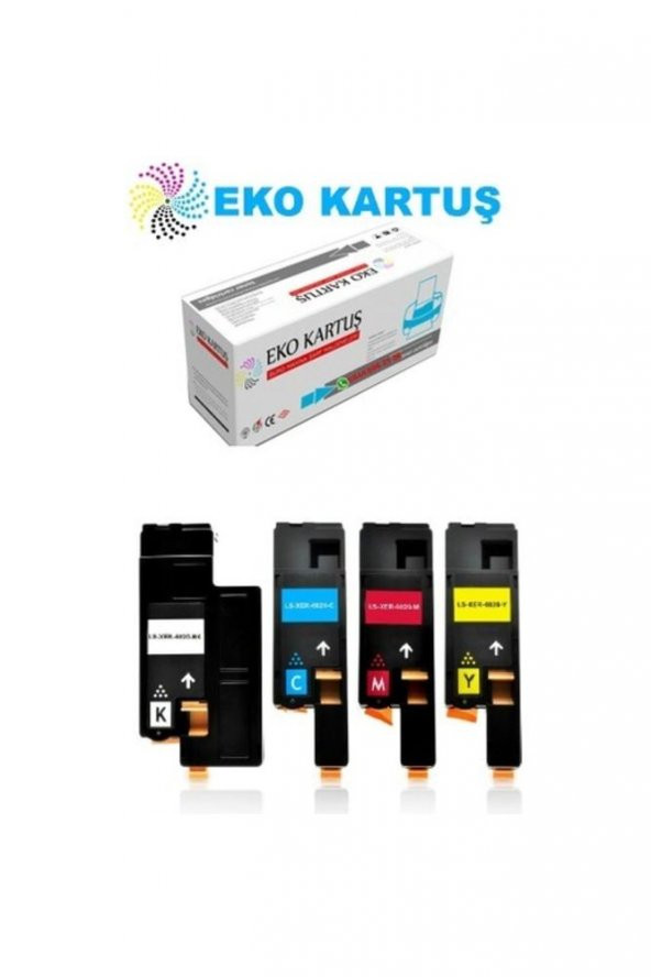 Xerox 6020/6025/6022/6027 (106r02760-1-2-3) Set Muadil Toner ürün görseli 1