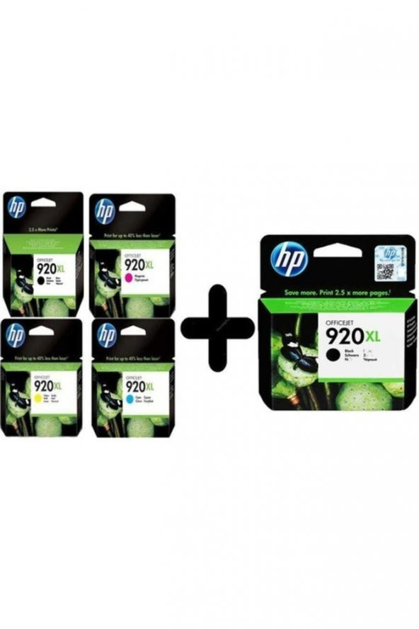 Hp 920xl Set+920xl Siyah Kartuş ürün görseli 1