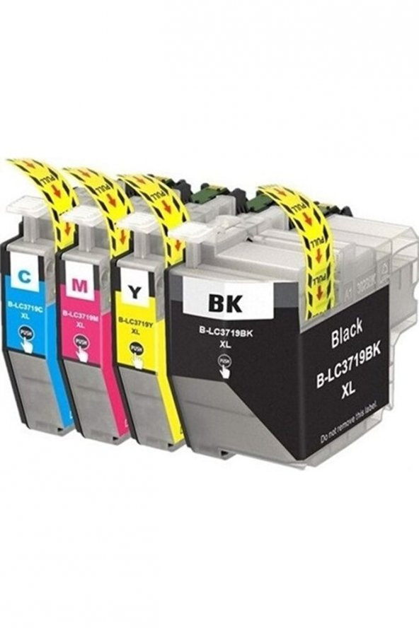 Brother Mfc-j2730dw 4 Renk Lc3719xl Muadil Kartuş ürün görseli 1