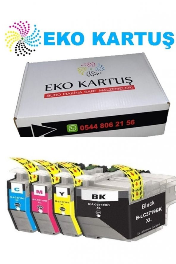 Brother Mfc-j3530dw 4 Renk Lc3719xlmuadil Kartuş ürün görseli 1