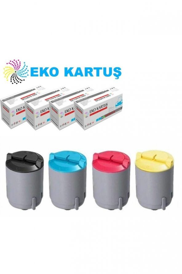 CLP-300 Uyumlu  4 Renk Takım Toner ürün görseli 1