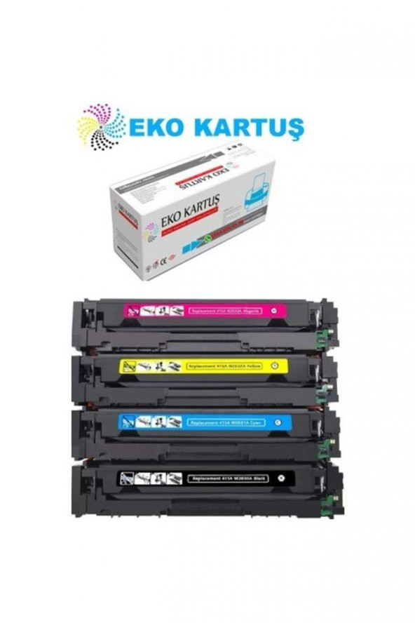 Hp W1a78a (CF415-W2030A) -crg055 Set (CHİPSİZ) Muadil Toner Yazıcı Kodu ürün görseli 1
