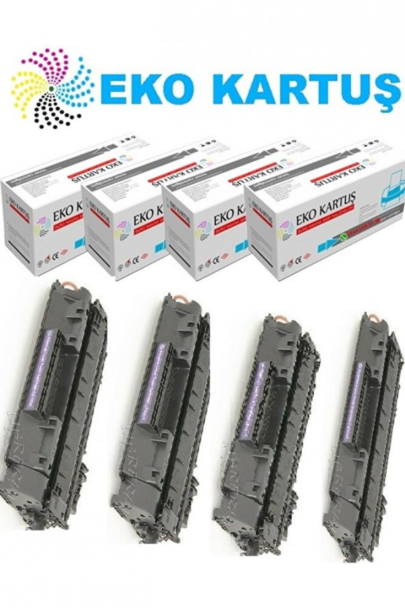 Hp Cb366a (49a) Ekonomik Avantajlı 4’lü Paket Muadil Toner ürün görseli 1