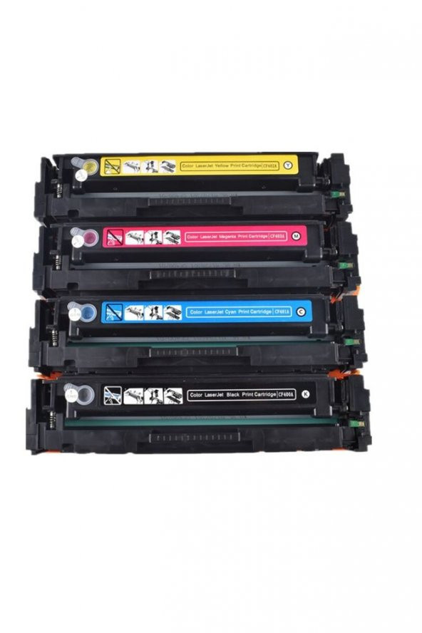 Hp Color LaserJet Pro MFP M281fw (CF540A-CF541A-CF542A-CF543A) (203A) Takım Muadil Toner ürün görseli 1
