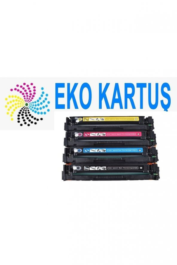 Color LaserJet Pro MFP M281fw (CF540A-CF541A-CF542A-CF543A) (203A) TAKIM Uyumlu Toner ürün görseli 1