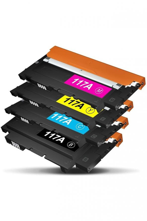 Hp Color Laser Mfp 178nwg 117a(w2070a) 4’lü Uyumlu Takım Çipli Muadil Toner ürün görseli 1