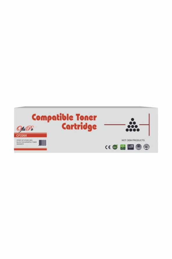 Hp Cf226x (26X) Black Yük.kapasiteli Toner ürün görseli 1