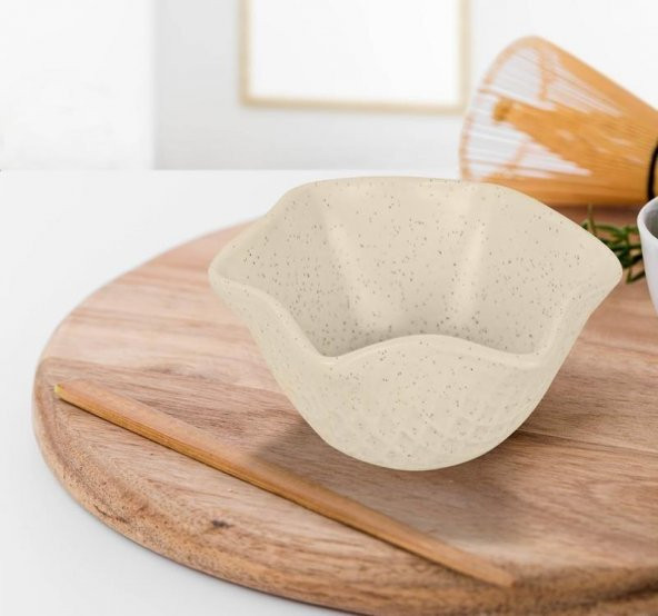 Keramika Roma 11 cm Çerezlik Artistik Mat Krem 040 A ürün görseli 1