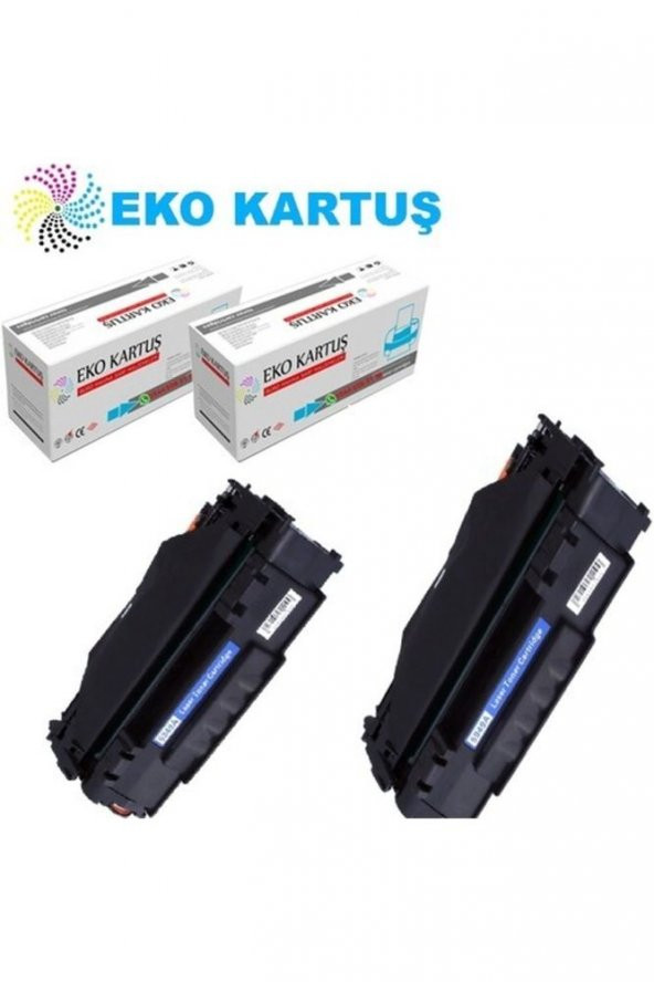 Hp 49x 53x 2’li Paket Yuksek Kapasite Muadil Toner ürün görseli 1
