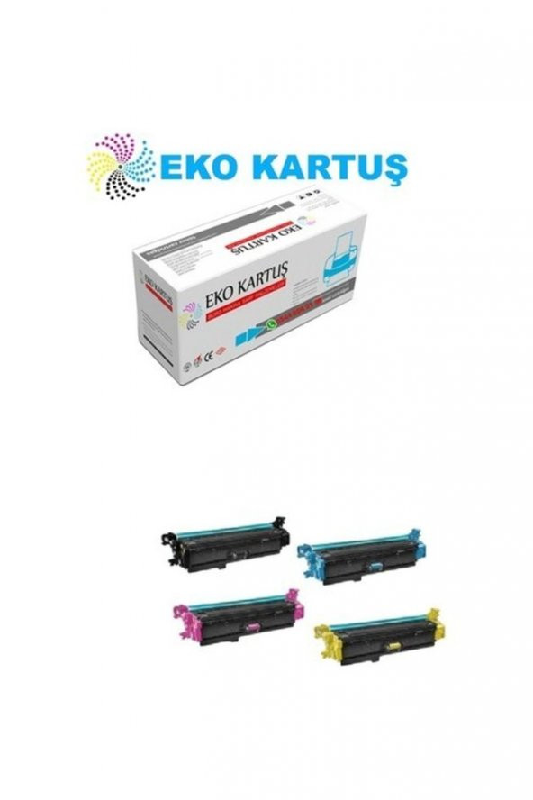 Hp Color Laserjet Enterprise M552dn (cf360-cf361-cf362-cf363) Set Toner ürün görseli 1