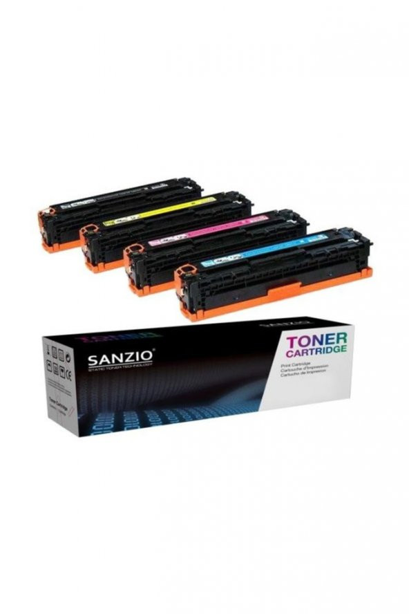 Hp CE320A 128A Muadil Toner Seti Cm1415/Cp1525 ürün görseli 1