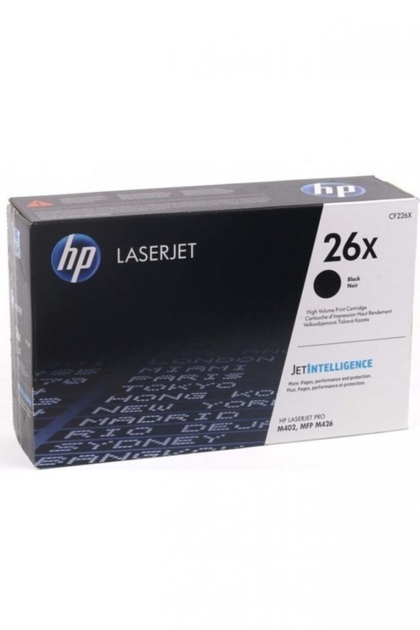 Cf226x (26x) Siyah Toner ürün görseli 1
