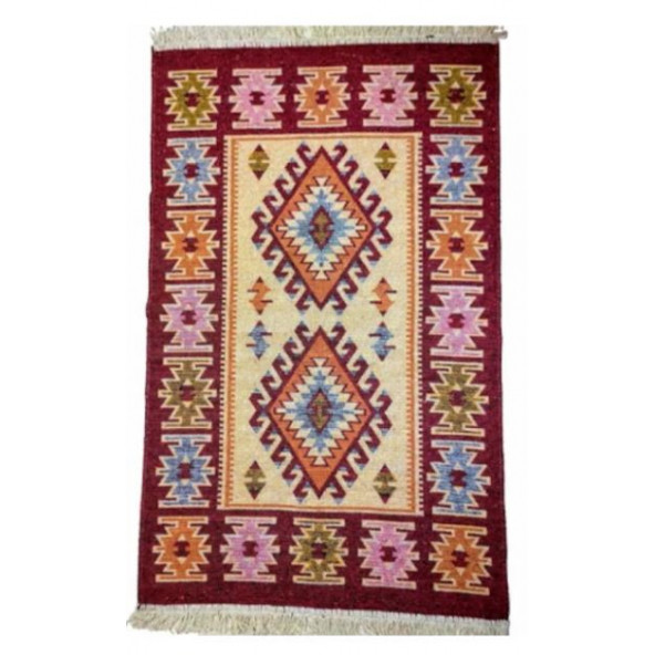 Algelsineve  Makine Dokuması Antik Kilim Yolluk Antik Tarz Eşme Desen ürün görseli 1