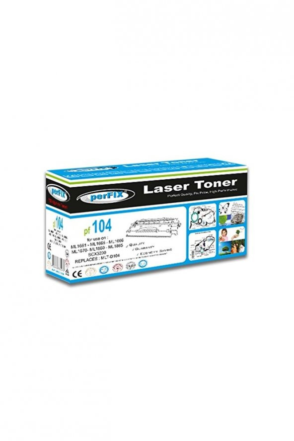 Perfıx Pf 104-mltd104-ml1660-ml1675 Toner 2,5k ürün görseli 1