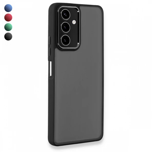 Samsung Galaxy A14 Kılıf Freya Lazer Lens Kamera Çerçeveli Silikon Kapak ürün görseli 1